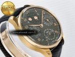 Portugieser Perpetual Calendar RG 5033 APSF 1:1 Best Edition Gray Dial on Black Leather Strap A52610 Clone - Görsel 7