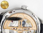 Portugieser Perpetual Calendar SS 5033 APSF 1:1 Best Edition Blue Dial on Black Leather Strap A52610 Clone - Görsel 17