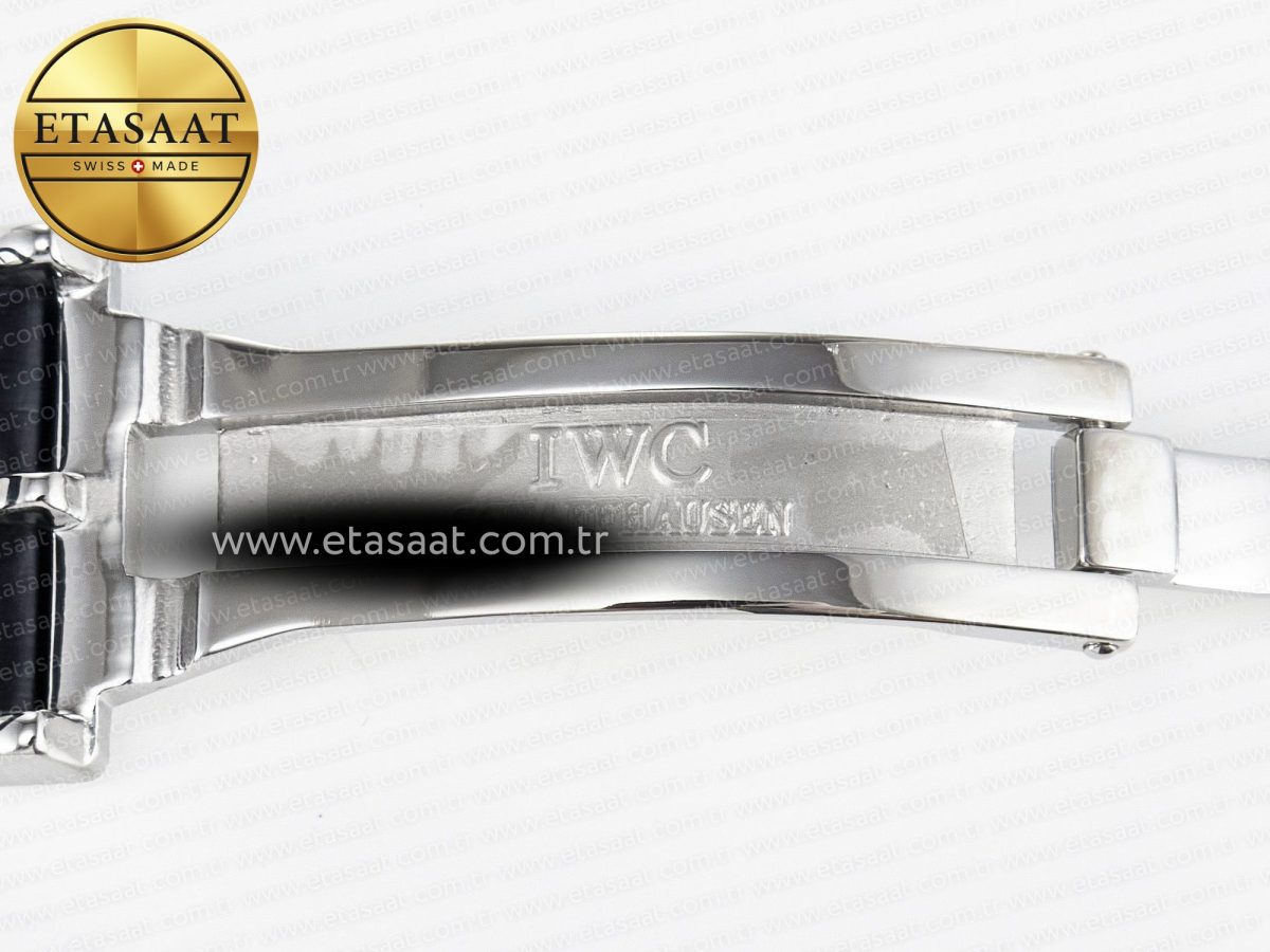 IWC Portugieser Perpetual Calendar SS 5033 Gray Dial on Black A52610 - Görsel 26