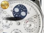 IWC Portugieser Perpetual Calendar SS 5033 White Dial on Black A52610 - Görsel 10