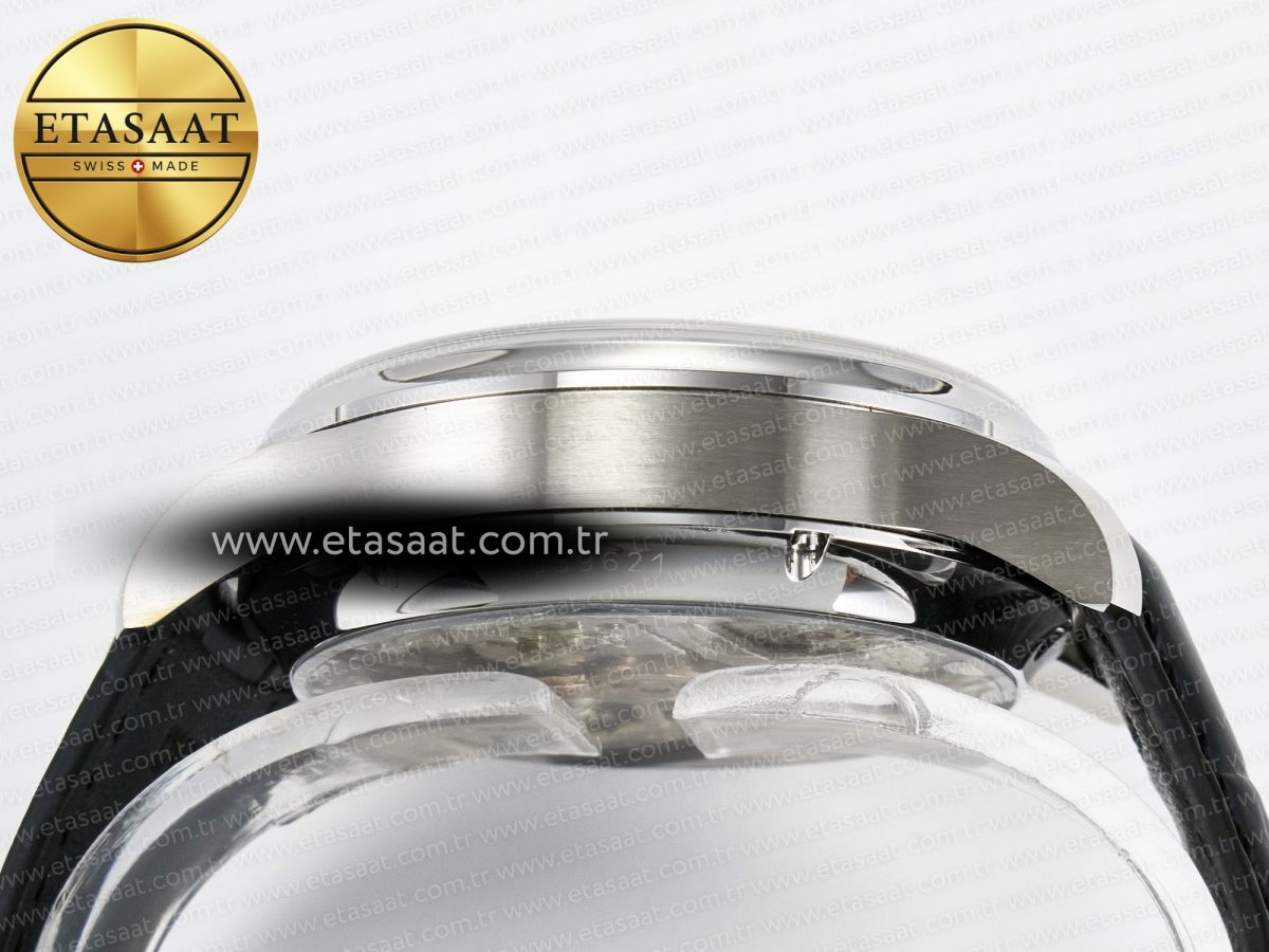 IWC Portugieser Perpetual Calendar SS 5033 White Dial on Black A52610 - Görsel 14
