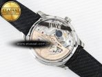 IWC Portugieser Perpetual Calendar SS 5033 White Dial on Black A52610 - Görsel 17