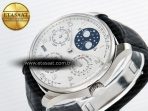 IWC Portugieser Perpetual Calendar SS 5033 White Dial on Black A52610 - Görsel 6