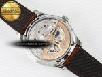 Portugieser Perpetual Calendar SS 5033 APSF 1:1 Best Edition White Dial on Brown Leather Strap A52610 Clone - Görsel 17