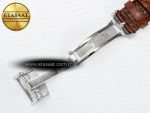 Portugieser Perpetual Calendar SS 5033 APSF 1:1 Best Edition White Dial on Brown Leather Strap A52610 Clone - Görsel 25