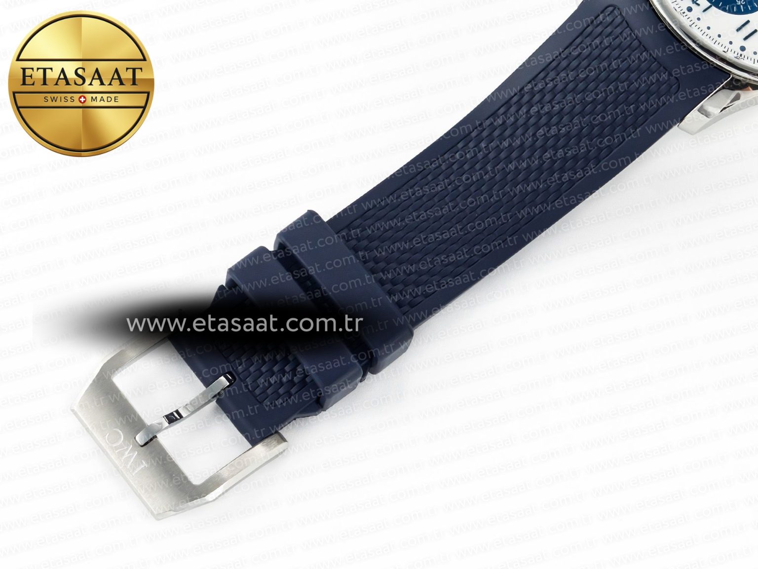 Portuguese Chrono IW3716 Z+F 1:1 Best Edition Blue Dial on Blue Rubber Strap A69355 - Görsel 27