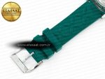 Portuguese Chrono IW3716 Z+F 1:1 Best Edition Green Dial on Green Rubber Strap A69355 - Görsel 29