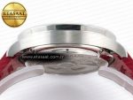 Portuguese Chrono IW3716 Z+F 1:1 Best Edition Red Dial on Red Rubber Strap A69355 - Görsel 14