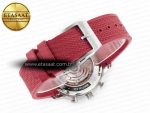 Portuguese Chrono IW3716 Z+F 1:1 Best Edition Red Dial on Red Rubber Strap A69355 - Görsel 16