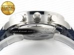 Portuguese Chrono IW3716 Z+F 1:1 Best Edition White/Blue Dial on Blue Rubber Strap A69355 - Görsel 15