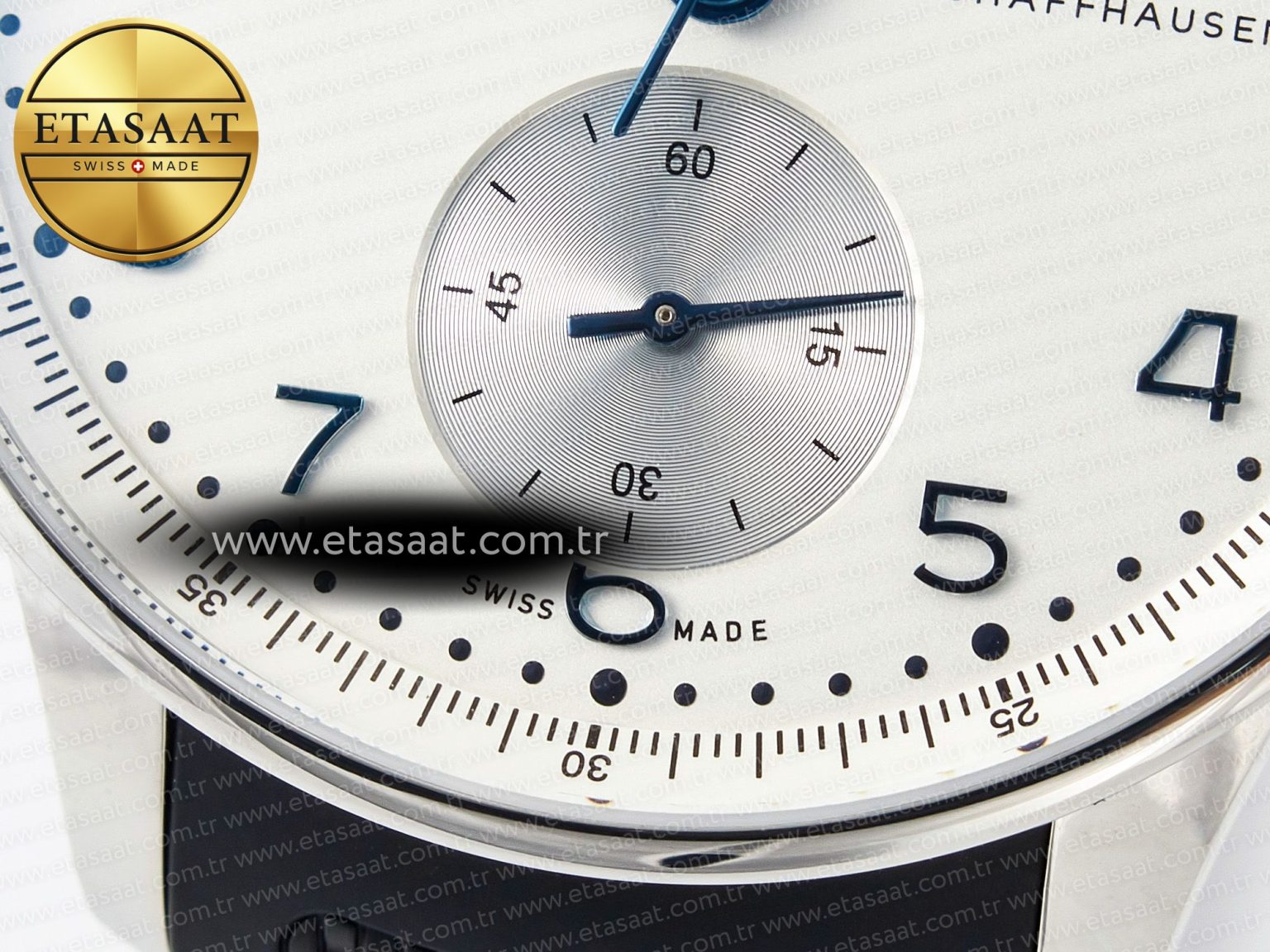 Portuguese Chrono IW3716 Z+F 1:1 Best Edition White Dial on Black Rubber Strap A69355 - Görsel 11