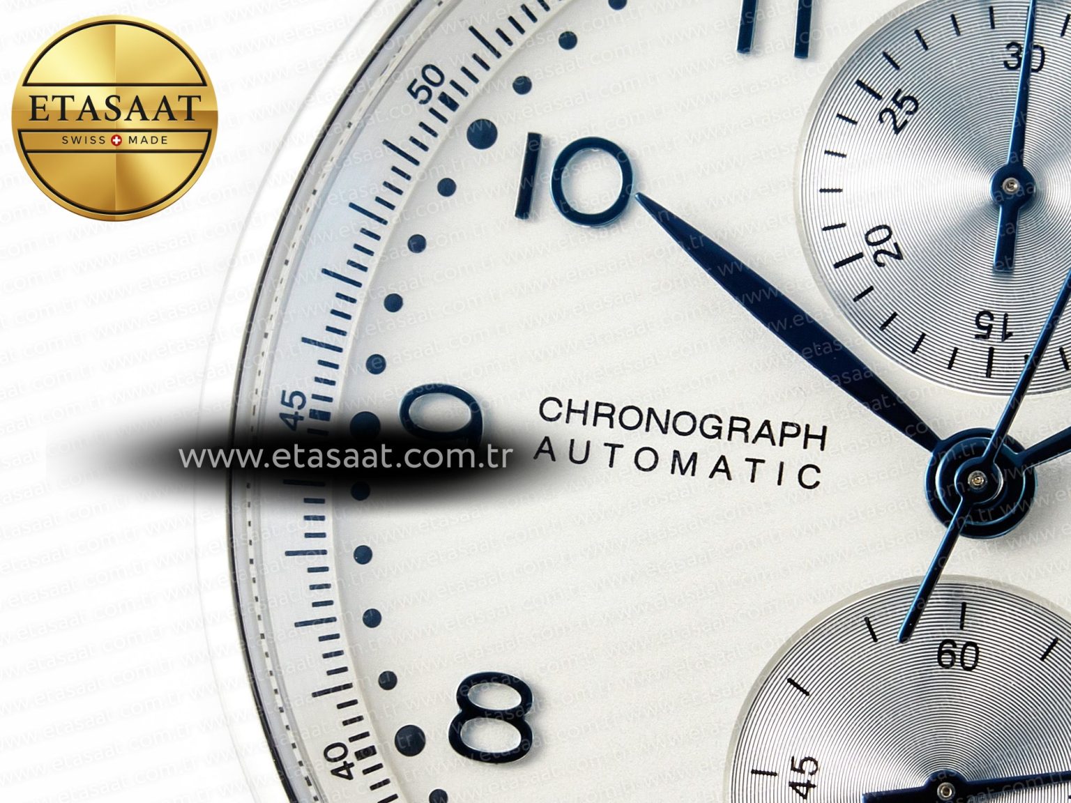 Portuguese Chrono IW3716 Z+F 1:1 Best Edition White Dial on Black Rubber Strap A69355 - Görsel 12
