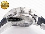 Portuguese Chrono IW371605 ZF 1:1 Best Edition White Dial on Blue Leather Strap A69355 - Görsel 16