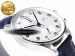 Portuguese Chrono IW371605 ZF 1:1 Best Edition White Dial on Blue Leather Strap A69355 - Görsel 7