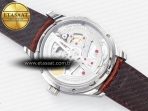 Portuguese Real PR Real Annual Calendar IW5035 ZF 1:1 Best Edition White Dial RG Markers on Brown Leather Strap A52850 - Görsel 18
