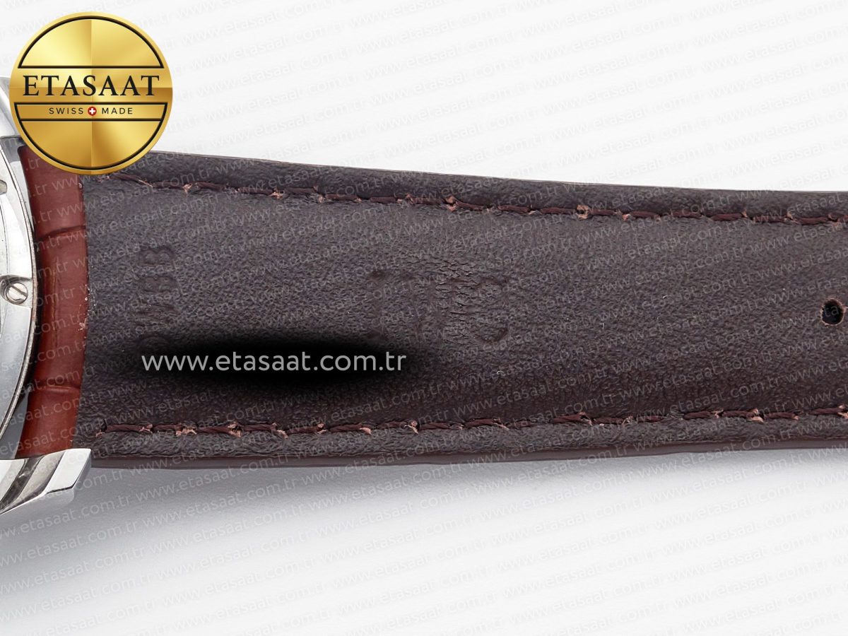 Portuguese Real PR Real Annual Calendar IW5035 ZF 1:1 Best Edition White Dial RG Markers on Brown Leather Strap A52850 - Görsel 29