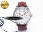 Portuguese Real PR Real Annual Calendar IW5035 ZF 1:1 Best Edition White Dial RG Markers on Brown Leather Strap A52850 - Görsel 3