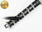 Ppremière Iconic Chain Watch SS BVF 1:1 Best Edition Black Dial on Chain Bracelet RONDA Quartz - Görsel 17