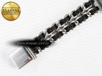Ppremière Iconic Chain Watch SS BVF 1:1 Best Edition Black Dial on Chain Bracelet RONDA Quartz - Görsel 18
