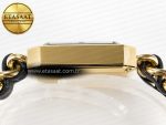 Ppremière Iconic Chain Watch YG BVF 1:1 Best Edition Black Dial on Chain Bracelet RONDA Quartz - Görsel 12