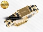 Ppremière Iconic Chain Watch YG BVF 1:1 Best Edition Black Dial on Chain Bracelet RONDA Quartz - Görsel 14