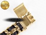 Ppremière Iconic Chain Watch YG BVF 1:1 Best Edition Black Dial on Chain Bracelet RONDA Quartz - Görsel 20