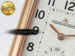 Reverso Classic Duoface Small Seconds RG MGF Best Edition White Guilloché Dial on Black Leather Strap A854A - Görsel 15