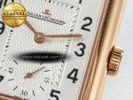 Reverso Classic Duoface Small Seconds RG MGF Best Edition White Guilloché Dial on Black Leather Strap A854A - Görsel 16