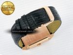 Reverso Classic Duoface Small Seconds RG MGF Best Edition White Guilloché Dial on Black Leather Strap A854A - Görsel 20