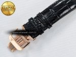 Reverso Classic Duoface Small Seconds RG MGF Best Edition White Guilloché Dial on Black Leather Strap A854A - Görsel 23