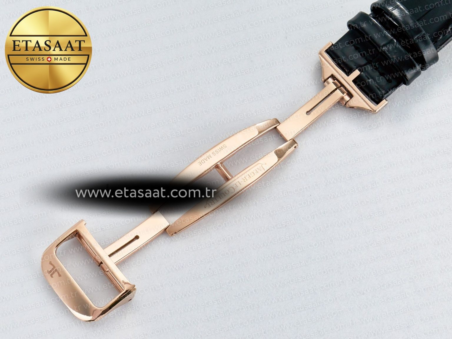 Reverso Classic Duoface Small Seconds RG MGF Best Edition White Guilloché Dial on Black Leather Strap A854A - Görsel 29