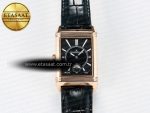 Reverso Classic Duoface Small Seconds RG MGF Best Edition White Guilloché Dial on Black Leather Strap A854A - Görsel 6
