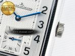 Reverso Classic Duoface Small Seconds SS MGF Best Edition White Guilloché Dial on Black Leather Strap A854A - Görsel 15
