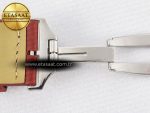 Reverso Classic Duoface Small Seconds SS MGF Best Edition White Guilloché Dial on Red Leather Strap A854A - Görsel 25