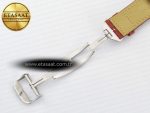 Reverso Classic Duoface Small Seconds SS MGF Best Edition White Guilloché Dial on Red Leather Strap A854A - Görsel 27