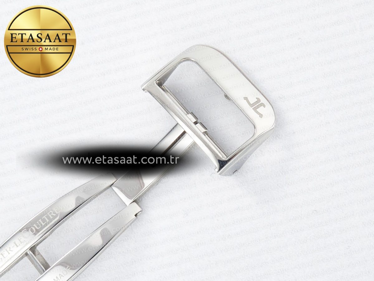 Reverso Classic Duoface Small Seconds SS MGF Best Edition White Textured Dial on Black Leather Strap A854A - Görsel 23