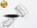Reverso Classic Duoface Small Seconds SS MGF Best Edition White Textured Dial on Black Leather Strap A854A - Görsel 23
