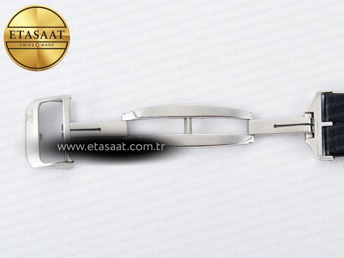 Reverso Classic Duoface Small Seconds SS MGF Best Edition White Textured Dial on Black Leather Strap A854A - Görsel 25