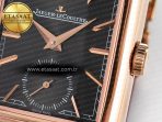 Reverso Tribute Duoface Small Seconds RG MGF Best Edition Black Dial on Red Leather Strap A854A - Görsel 15