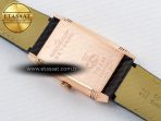 Reverso Tribute Duoface Small Seconds RG MGF Best Edition Blue Dial on Blue Leather Strap A854A - Görsel 20