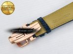 Reverso Tribute Duoface Small Seconds RG MGF Best Edition Blue Dial on Blue Leather Strap A854A - Görsel 23