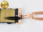 Reverso Tribute Duoface Small Seconds RG MGF Best Edition Blue Dial on Blue Leather Strap A854A - Görsel 26