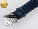 Reverso Tribute Duoface Small Seconds SS MGF Best Edition Blue Dial on Blue Leather Strap A854A - Görsel 22