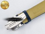 Reverso Tribute Duoface Small Seconds SS MGF Best Edition Blue Dial on Blue Leather Strap A854A - Görsel 23