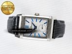 Reverso Tribute Duoface Small Seconds SS MGF Best Edition White Dial on Black Leather Strap A854A - Görsel 13