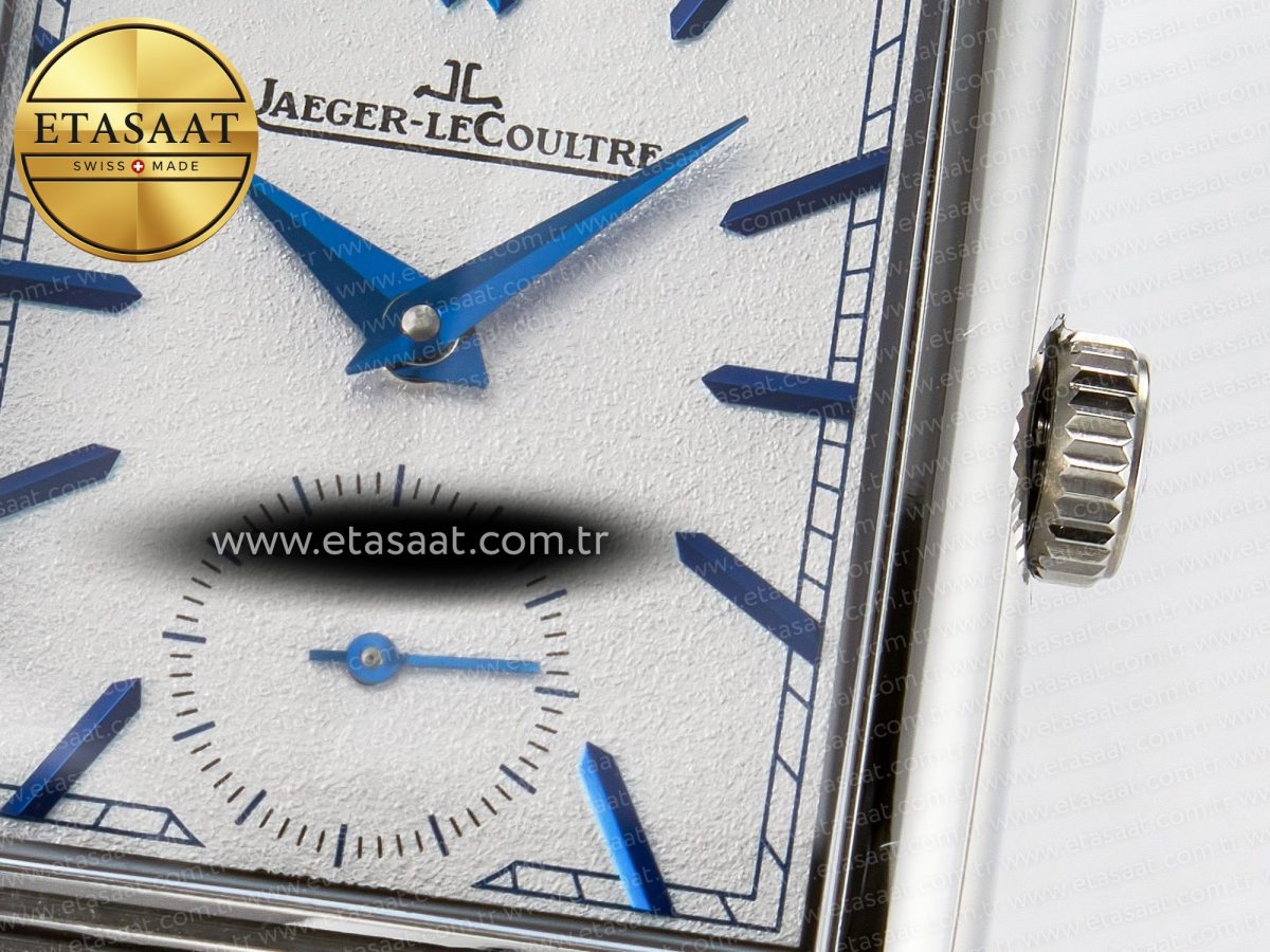 Reverso Tribute Duoface Small Seconds SS MGF Best Edition White Dial on Black Leather Strap A854A - Görsel 15