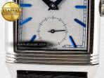 Reverso Tribute Duoface Small Seconds SS MGF Best Edition White Dial on Black Leather Strap A854A - Görsel 16