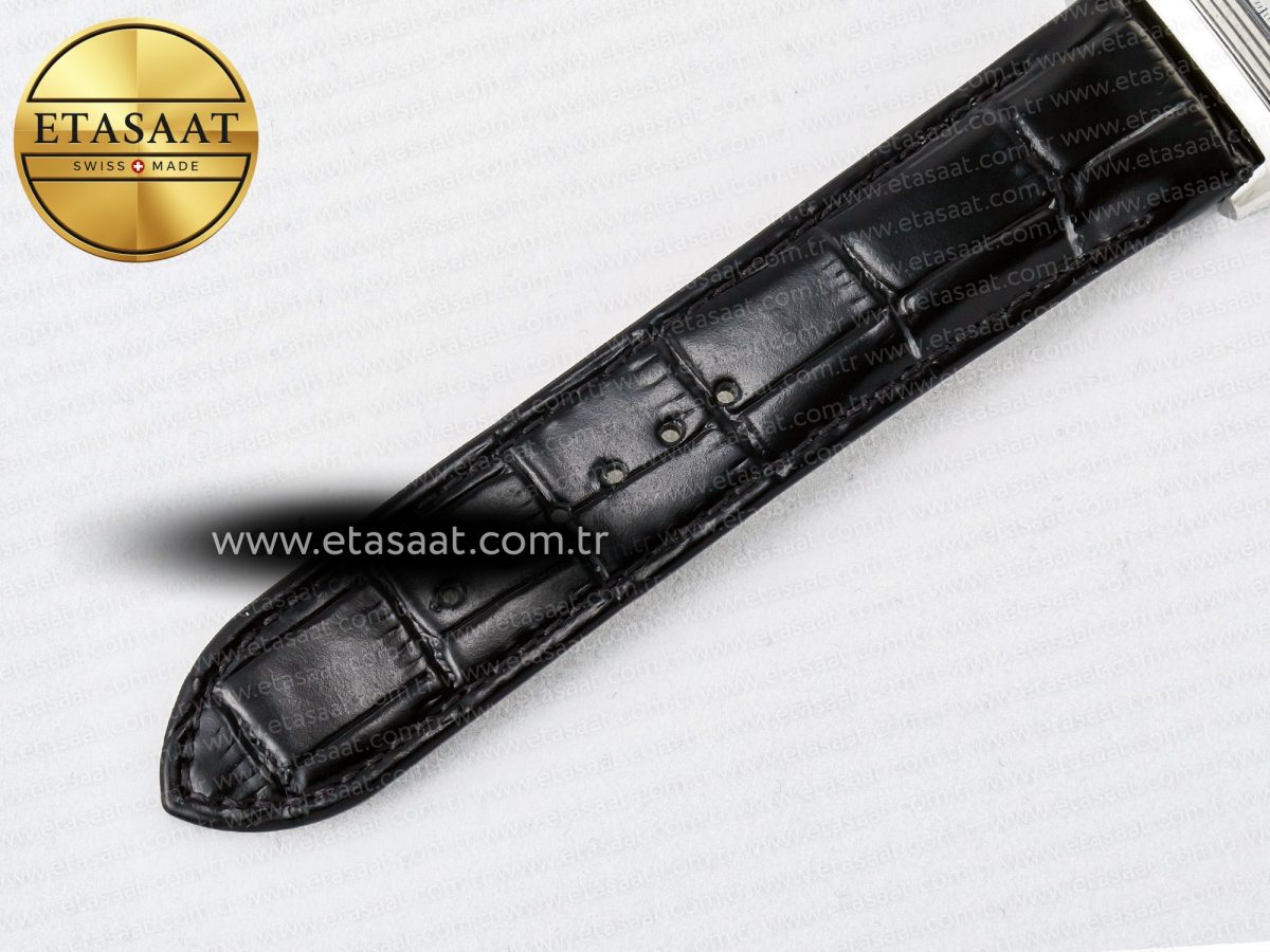 Reverso Tribute Duoface Small Seconds SS MGF Best Edition White Dial on Black Leather Strap A854A - Görsel 21