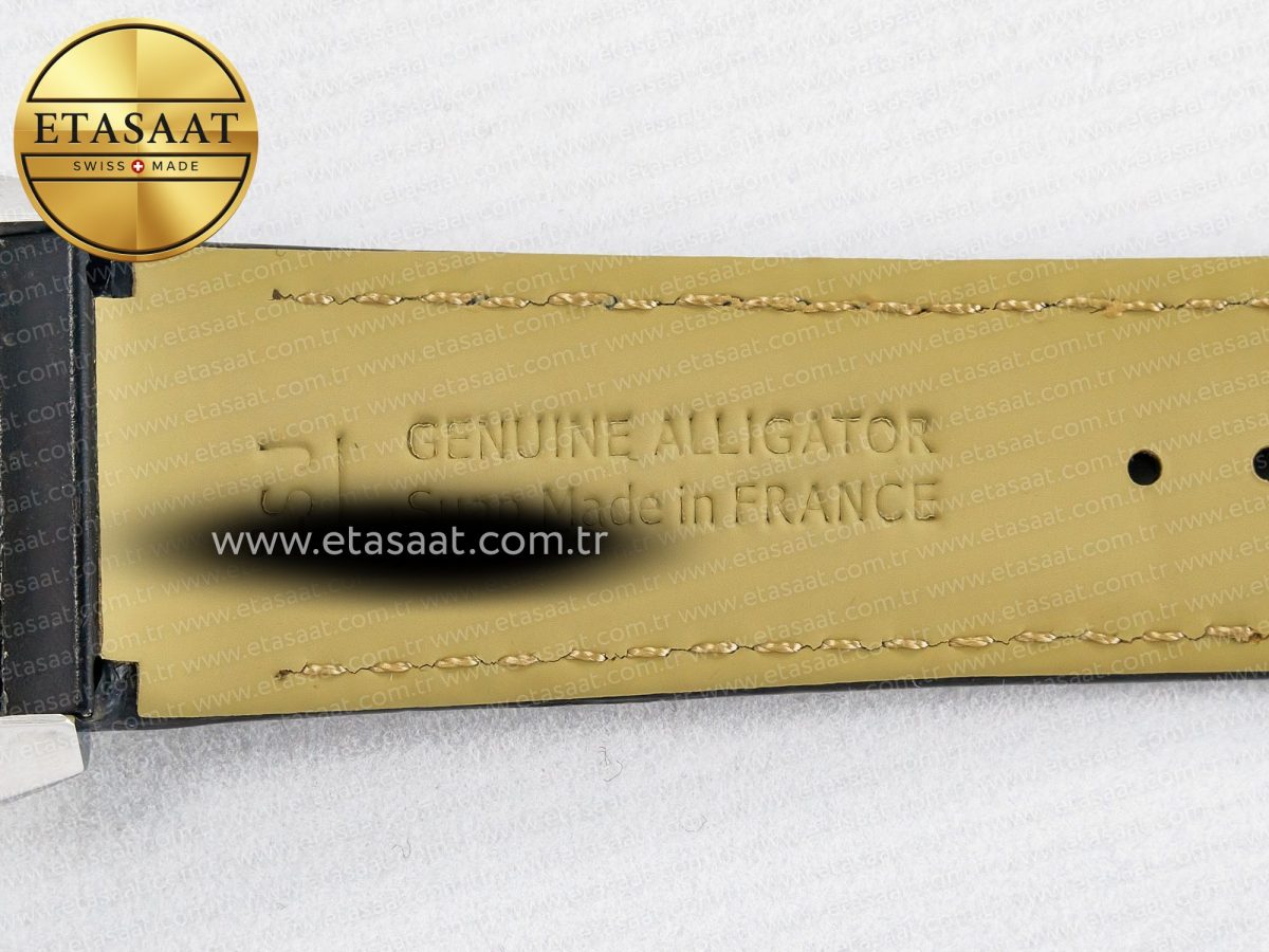 Reverso Tribute Duoface Small Seconds SS MGF Best Edition White Dial on Black Leather Strap A854A - Görsel 25