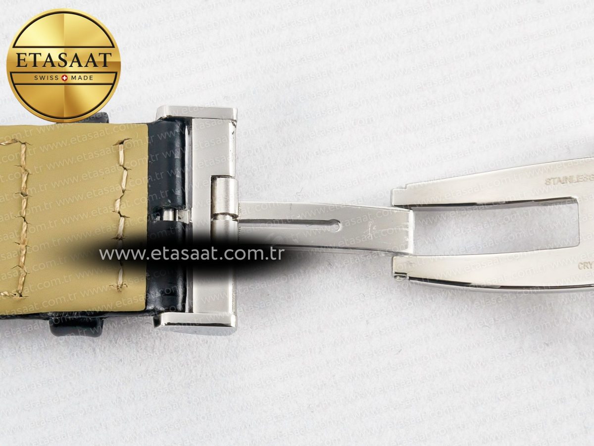 Reverso Tribute Duoface Small Seconds SS MGF Best Edition White Dial on Black Leather Strap A854A - Görsel 26